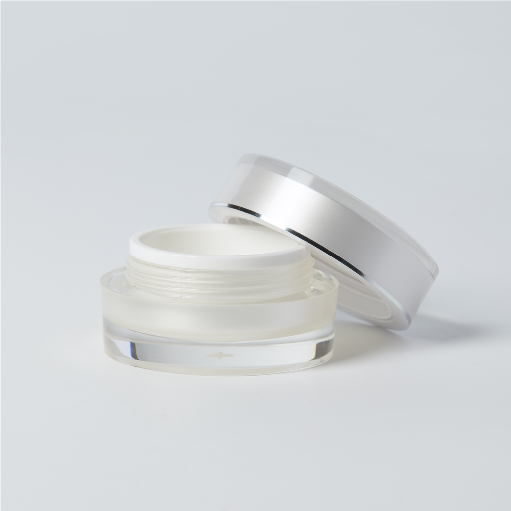 Acrylic Double-Wall Jar with Lid- 15 gram